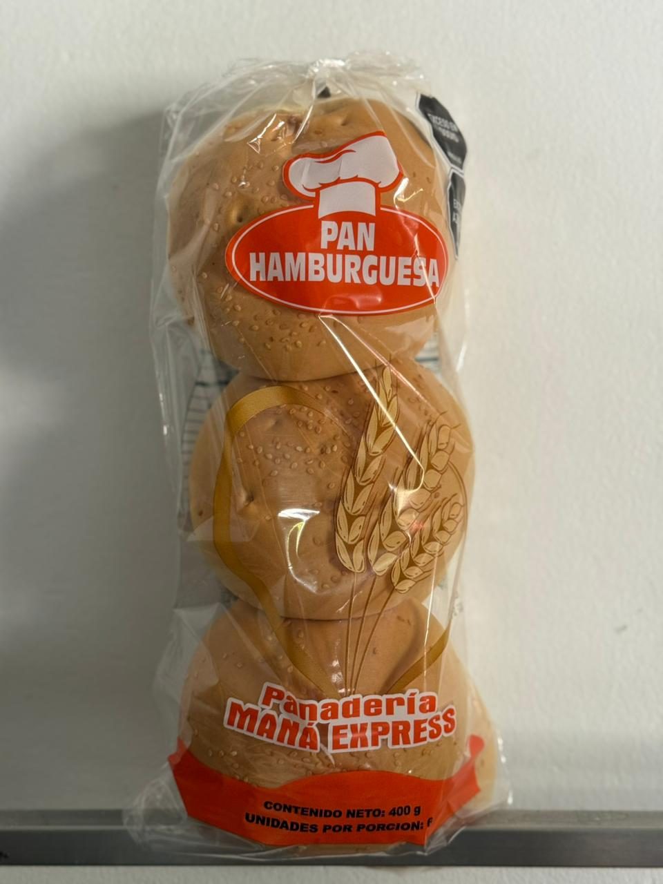 Pan Hamburguesa